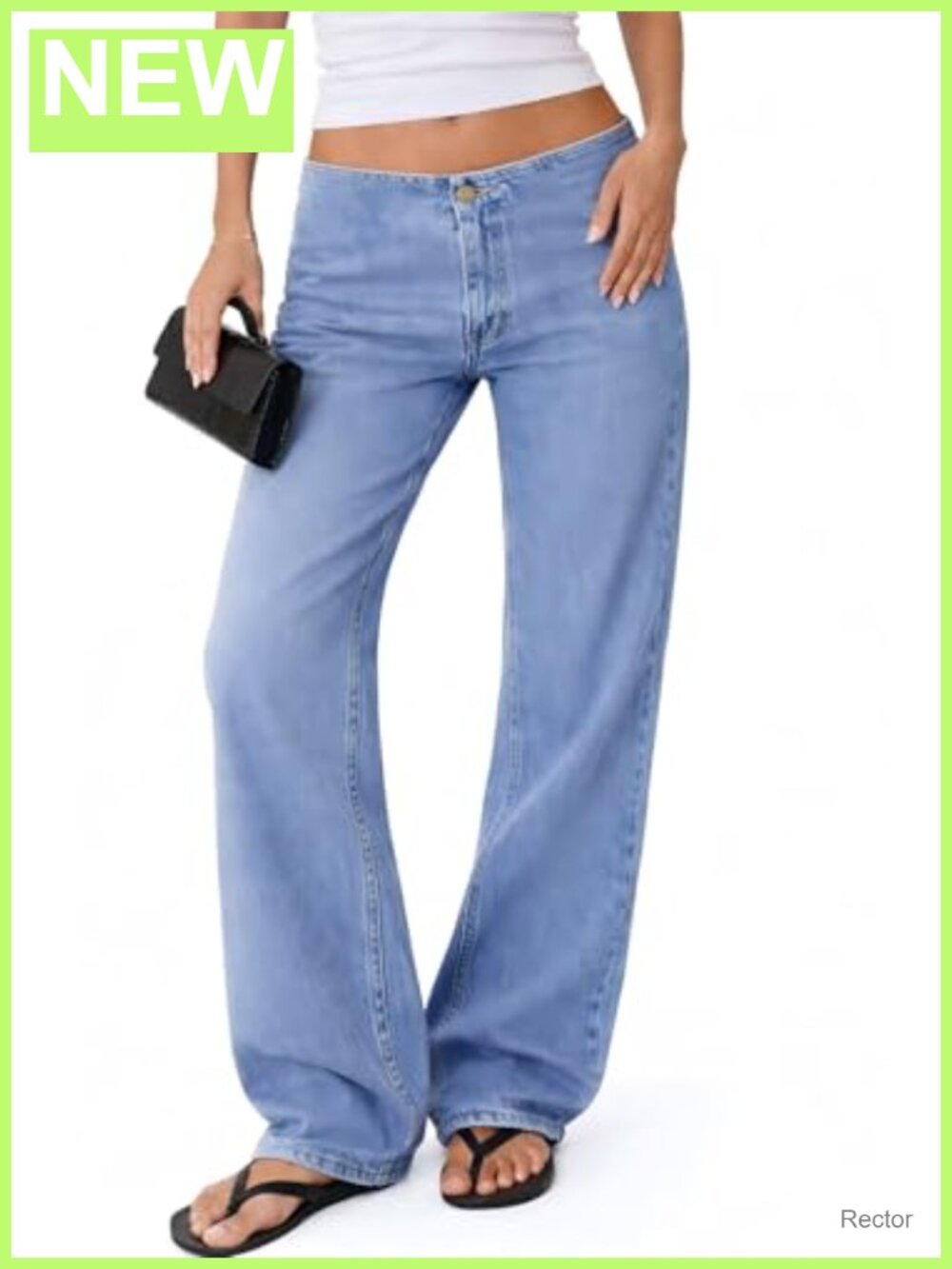 Low Rise Baggy Wide Leg Jeans for Women Denim Pants Y2K Streetwear Relaxed Loose
